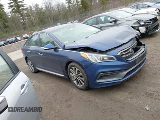 2016 Hyundai Sonata Sport with VIN 5NPE34AF1GH325597, listed as a IAAI auction lot 41996753 with 139,616 mi miles and . Bid and sale history available at carsss.com. Image 1.