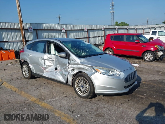 2014 Ford Focus Electric with VIN 1FADP3R43EL353378, listed as a IAAI auction lot 42555423 with 58,114 mi miles and . Bid and sale history available at DreamBid. Image 1.