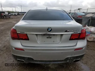 2015 BMW 7 Series 740Li with VIN WBAYE4C57FD138944, listed as a Copart auction lot 78638514 with 154,772 mi miles and Clean Title. Bid and sale history available at DreamBid. Image 6.