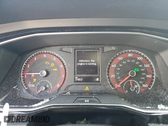 2021 Volkswagen Jetta S with VIN 3VWC57BU2MM030303, listed as a Copart auction lot 54819165 with 31,822 mi miles and Salvage title. Bid and sale history available at DreamBid. Image 9.