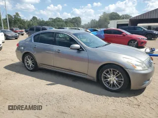 2007 Infiniti G35 Journey with VIN JNKBV61E57M700346, listed as a Copart auction lot 72157424 with 168,119 mi miles and Salvage Title. Bid and sale history available at DreamBid. Image 4.