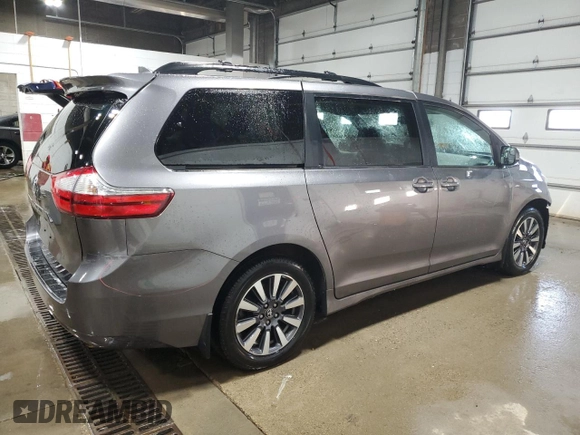 2019 Toyota Sienna LE with VIN 5TDJZ3DC3KS212181, listed as a Copart auction lot 42812395 with 110,974 mi miles and Salvage Title. Bid and sale history available at carsss.com. Image 3.