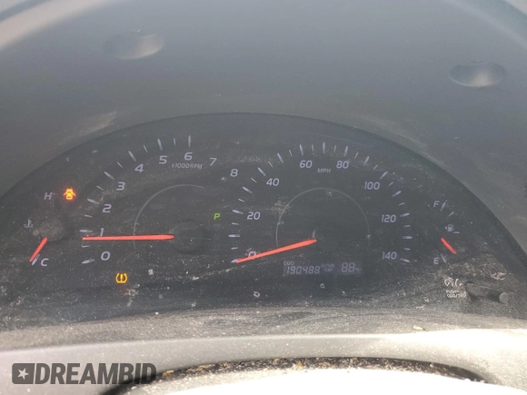 2011 Toyota Camry LE with VIN 4T1BF3EK5BU720114, listed as a Copart auction lot 61406165 with 190,488 mi miles and Clean title. Bid and sale history available at DreamBid. Image 9.