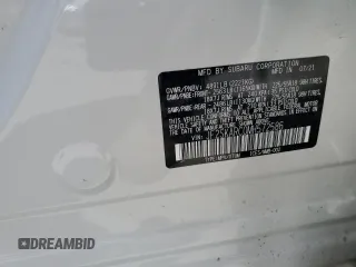 2021 Subaru Forester Special Sports with VIN JF2SKARC0MH572586, listed as a Copart auction lot 60307685 with 33,896 mi miles and Salvage title. Bid and sale history available at DreamBid. Image 14.
