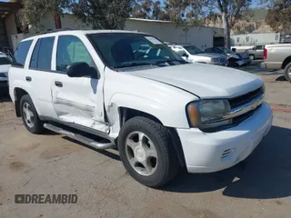 2007 Chevrolet TrailBlazer LT with VIN 1GNDS13S672196434, listed as a IAAI auction lot 41841452 with 144,514 mi miles and . Bid and sale history available at DreamBid. Image 1.