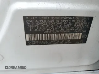 2015 Lexus IS 250 z VIN JTHBF1D2XF5068406, wystawiony jako Copart lot #78890974 z przebiegiem Nie podano mil oraz Szkoda całkowita • Salvage title. Historia ofert i sprzedaży dostępna na DreamBid. Obrazek 13.