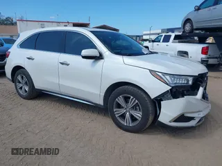 2020 Acura MDX with VIN 5J8YD4H30LL041214, listed as a IAAI auction lot 41526434 with 53,334 mi miles. Bid and sale history available at carsss.com. Image 1.