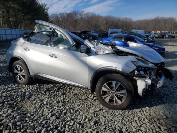 2020 Nissan Murano S with VIN 5N1AZ2AJ6LN137265, listed as a Copart auction lot 45856655 with 0 mi miles and Salvage Title. Bid and sale history available at carsss.com. Image 4.