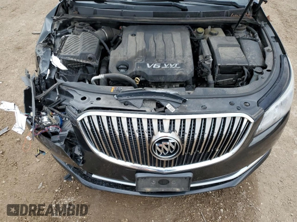 2014 Buick LaCrosse Leather with VIN 1G4GB5G3XEF153765, listed as a Copart auction lot 54138055 with 138,543 mi miles and Salvage Title. Bid and sale history available at DreamBid. Image 11.