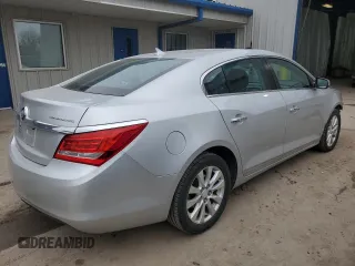 2014 Buick LaCrosse with VIN 1G4GA5GR7EF174435, listed as a Copart auction lot 50877835 with 107,226 mi miles and Salvage title. Bid and sale history available at DreamBid. Image 3.