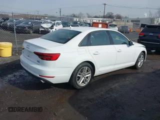 2017 Audi A4 Premium z VIN WAUANAF40HN050253, wystawiony jako IAAI lot #41346064 z przebiegiem Nie podano mil oraz . Historia ofert i sprzedaży dostępna na DreamBid. Obrazek 4.