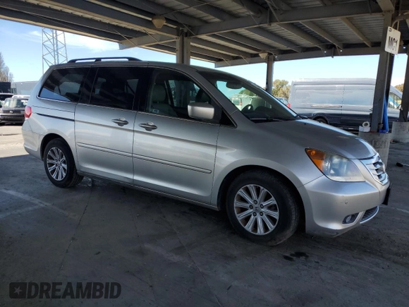 2009 Honda Odyssey Touring with VIN 5FNRL38849B034077, listed as a Copart auction lot 48248725 with 89,636 mi miles and Clean Title. Bid and sale history available at carsss.com. Image 4.