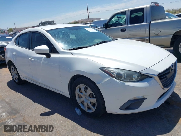 2015 Mazda 3 i Sport z VIN 3MZBM1U7XFM162683, wystawiony jako IAAI lot #39303837 z przebiegiem 137 959 mil mil oraz . Historia ofert i sprzedaży dostępna na DreamBid. Obrazek 1.