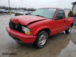 1998 GMC Sonoma SLS with VIN 1GTCS14X5W8503781, listed as a Copart auction lot 43209295 with 169,531 mi miles and Salvage Title. Bid and sale history available at carsss.com. Image 1.