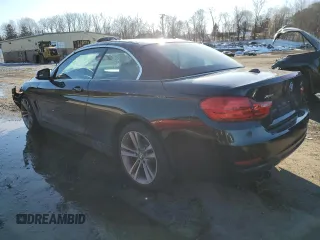 2016 BMW 4 Series 428i xDrive with VIN WBA3T1C56G5F38863, listed as a Copart auction lot 46071735 with 46,765 mi miles and Salvage title. Bid and sale history available at DreamBid. Image 2.