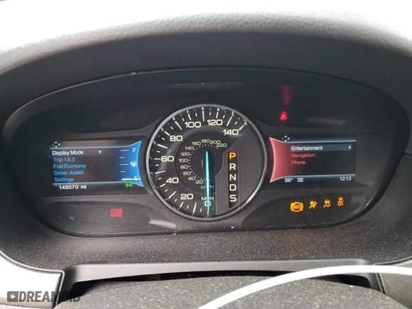 2014 Ford Edge Sport with VIN 2FMDK3AK1EBA65583, listed as a Copart auction lot 44526245 with 148,570 mi miles and Salvage Title. Bid and sale history available at carsss.com. Image 9.
