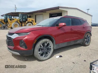 2019 Chevrolet Blazer with VIN 3GNKBCRS6KS608861, listed as a Copart auction lot 56728225 with 100,518 mi miles and Salvage title. Bid and sale history available at DreamBid. Image 1.