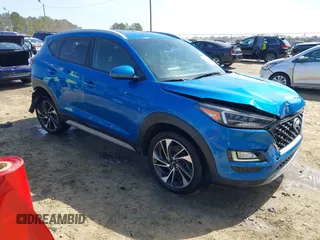 2020 Hyundai Tucson Ultimate z VIN KM8J33AL9LU112312, wystawiony jako IAAI lot #41753522 z przebiegiem 104 798 mil mil oraz . Historia ofert i sprzedaży dostępna na DreamBid. Obrazek 1.