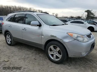 2008 Hyundai Veracruz GLS with VIN KM8NU13C78U050805, listed as a Copart auction lot 45502145 with 96,727 mi miles and Salvage Title. Bid and sale history available at carsss.com. Image 4.