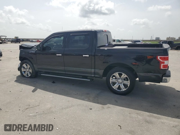 2019 Ford F-150 XL with VIN 1FTEW1C56KKE02968, listed as a Copart auction lot 62542595 with 93,422 mi miles and Salvage title. Bid and sale history available at DreamBid. Image 2.
