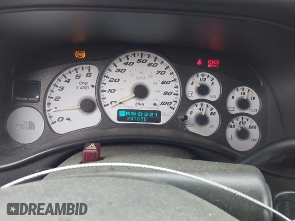 2002 Chevrolet Avalanche z VIN 3GNEK13T42G153921, wystawiony jako IAAI lot #42466306 z przebiegiem 207 826 mil mil oraz . Historia ofert i sprzedaży dostępna na DreamBid. Obrazek 7.