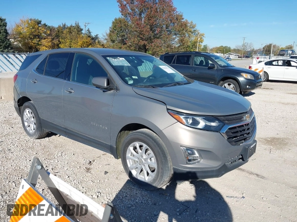 2018 Chevrolet Equinox LT z VIN 3GNAXSEV7JS621706, wystawiony jako IAAI lot #40760827 z przebiegiem 36 051 mil mil oraz . Historia ofert i sprzedaży dostępna na DreamBid. Obrazek 1.