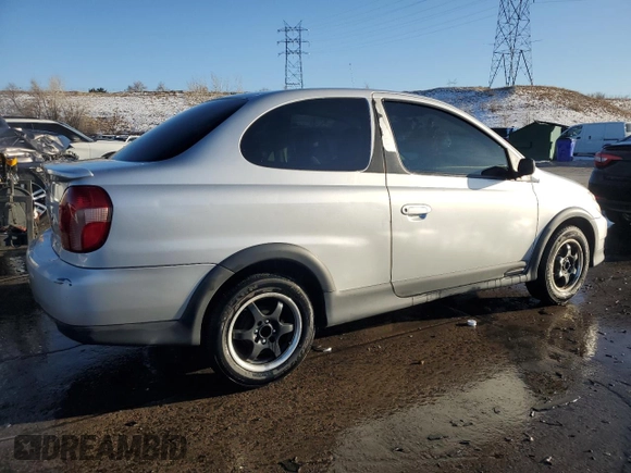 2000 Toyota ECHO with VIN JTDAT1230Y0089220, listed as a Copart auction lot 43000535 with 213,857 mi miles and Salvage Title. Bid and sale history available at DreamBid. Image 3.