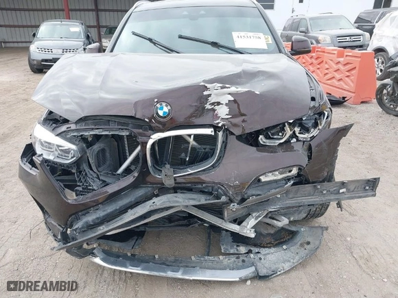 2018 BMW X3 xDrive30i with VIN 5UXTR9C54JLC69506, listed as a IAAI auction lot 41531758 with 1 mi miles. Bid and sale history available at carsss.com. Image 6.