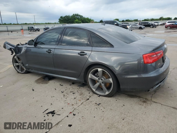 2015 Audi A6 3.0L TDI Prestige with VIN WAUHMAFC4FN017150, listed as a Copart auction lot 49410694 with 98,420 mi miles. Bid and sale history available at carsss.com. Image 2.