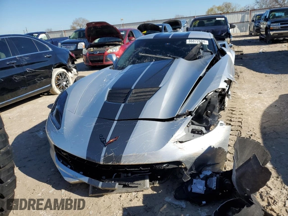 2016 Chevrolet Corvette Z06 2LZ with VIN 1G1YS2D63G5611332, listed as a Copart auction lot 86872694 with 28,472 mi miles and Salvage title. Bid and sale history available at DreamBid. Image 5.