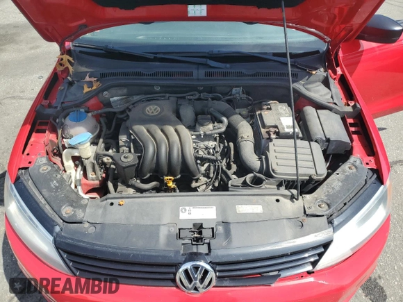 2012 Volkswagen Jetta S with VIN 3VW2K7AJ6CM371956, listed as a Copart auction lot 58402995 with 202,107 mi miles and Salvage title. Bid and sale history available at DreamBid. Image 11.