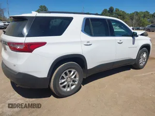 2019 Chevrolet Traverse LT with VIN 1GNERHKW4KJ141055, listed as a IAAI auction lot 41854639 with 44,675 mi miles and . Bid and sale history available at DreamBid. Image 4.