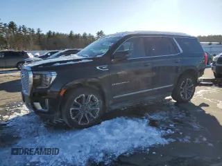 2023 GMC Yukon Denali with VIN 1GKS2DKL7PR518201, listed as a Copart auction lot 44995525 with 38,720 mi miles and Salvage Title. Bid and sale history available at carsss.com. Image 1.