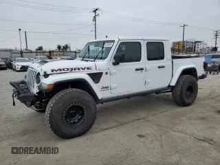 2021 Jeep Gladiator Mojave with VIN 1C6JJTEG7ML581050, listed as a Copart auction lot 53290385 with 36,024 mi miles and Salvage Title. Bid and sale history available at DreamBid. Image 1.