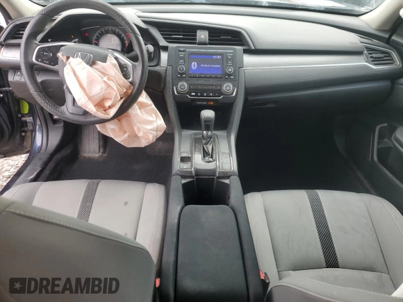 2017 Honda Civic Sedan LX with VIN 2HGFC2F51HH572008, listed as a Copart auction lot 51002125 with 103,088 mi miles and Salvage Title. Bid and sale history available at carsss.com. Image 8.