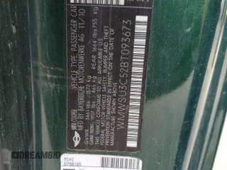 2011 MINI Hardtop с VIN WMWSU3C52BT093673, выставлен на аукционе Copart как лот 59992375 с пробегом 114 919 миль миль и Списание • Salvage title. История ставок и продаж доступна на DreamBid. Изображение 12.