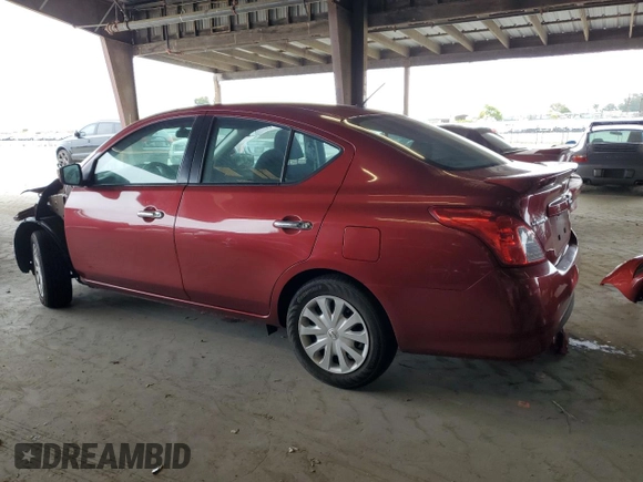 2019 Nissan Versa SV with VIN 3N1CN7AP0KL880905, listed as a Copart auction lot 62535345 with 42,312 mi miles and Salvage title. Bid and sale history available at DreamBid. Image 2.