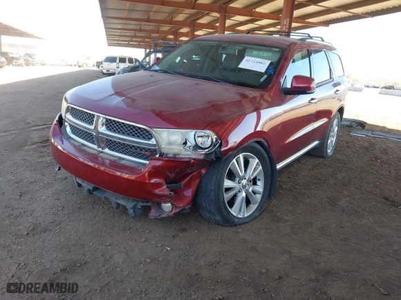 2013 Dodge Durango Crew with VIN 1C4RDHDG8DC668313, listed as a IAAI auction lot 41724802 with 115,437 mi miles. Bid and sale history available at carsss.com. Image 18.