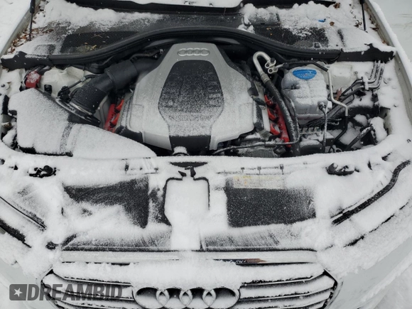 2018 Audi A6 Prestige with VIN WAUH3AFC7JN065933, listed as a Copart auction lot 85733524 with 57,731 mi miles and Salvage title. Bid and sale history available at DreamBid. Image 11.