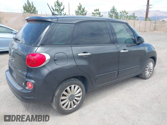 2014 FIAT 500L Easy with VIN ZFBCFABH2EZ003475, listed as a IAAI auction lot 42750417 with 144,930 mi miles and . Bid and sale history available at DreamBid. Image 4.