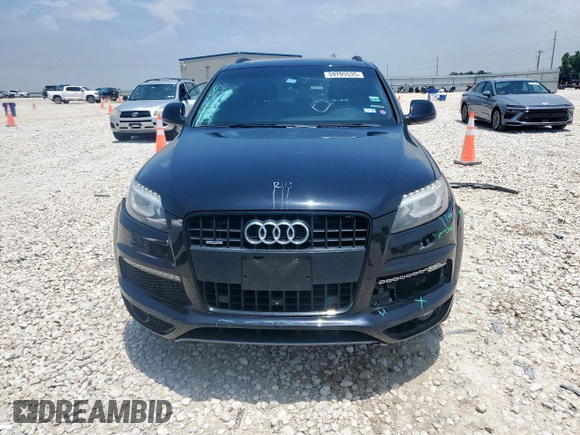 2015 Audi Q7 S line Prestige with VIN WA1DGAFE1FD032439, listed as a Copart auction lot 59705535 with 78,438 mi miles and Salvage title. Bid and sale history available at DreamBid. Image 5.