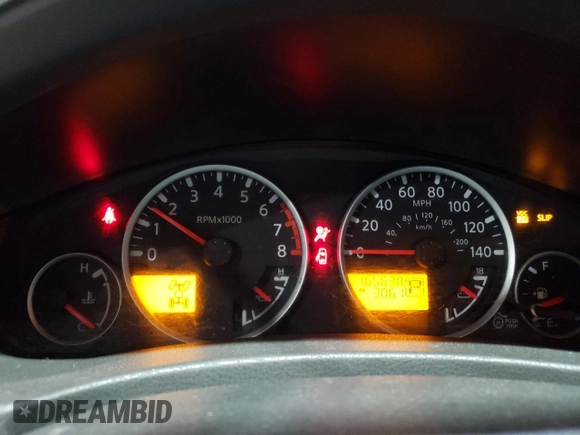 2011 Nissan Pathfinder S with VIN 5N1AR1NBXBC624606, listed as a Copart auction lot 84837174 with 165,638 mi miles and Salvage title. Bid and sale history available at DreamBid. Image 9.