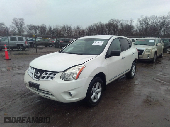 2012 Nissan Rogue S with VIN JN8AS5MT3CW291308, listed as a IAAI auction lot 41730771 with 144,357 mi miles. Bid and sale history available at carsss.com. Image 2.