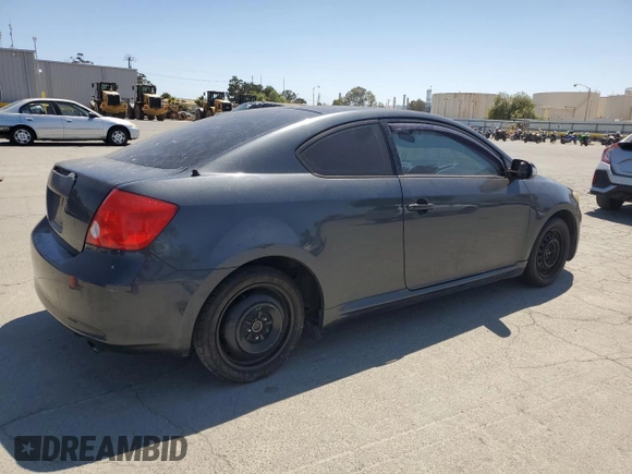 2007 Scion tC Spec with VIN JTKDE177X70170378, listed as a Copart auction lot 60618785 with Not provided miles and Salvage title. Bid and sale history available at DreamBid. Image 3.