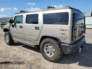 2003 Hummer H2 z VIN 5GRGN23U33H102150, wystawiony jako Copart lot #56997295 z przebiegiem Nie podano mil oraz Tytuł czysty. Historia ofert i sprzedaży dostępna na DreamBid. Obrazek 2.