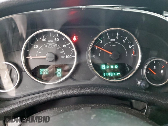 2016 Jeep Wrangler Unlimited Sport with VIN 1C4HJWDG8GL234793, listed as a Copart auction lot 45283525 with 114,871 mi miles and Salvage Title. Bid and sale history available at DreamBid. Image 9.