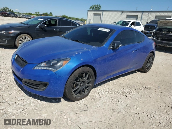 2012 Hyundai Genesis Coupe Premium with VIN KMHHT6KD0CU068823, listed as a Copart auction lot 55527415 with 148,257 mi miles and Clean title. Bid and sale history available at DreamBid. Image 1.