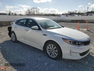 2017 Kia Optima EX with VIN 5XXGU4L31HG144876, listed as a Copart auction lot 50796225 with 156,444 mi miles and Salvage Title. Bid and sale history available at carsss.com. Image 4.