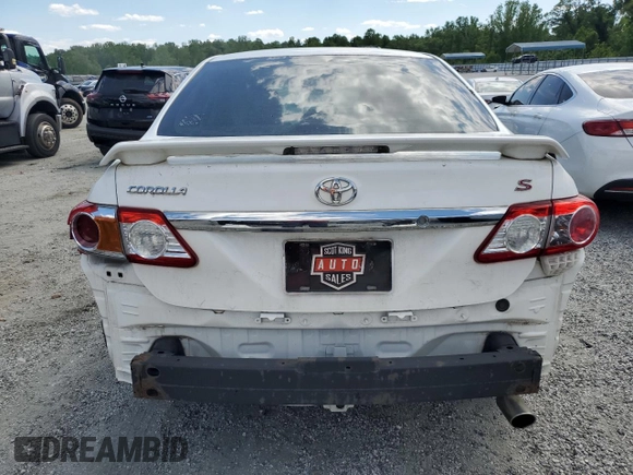 2012 Toyota Corolla L with VIN 5YFBU4EE1CP045693, listed as a Copart auction lot 56059075 with 247,350 mi miles and Clean Title. Bid and sale history available at DreamBid. Image 6.