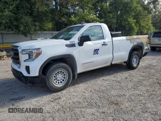 2022 GMC Sierra 1500 Limited Pro with VIN 3GTN8AED2NG155961, listed as a Copart auction lot 69390594 with 50,294 mi miles and Salvage Title. Bid and sale history available at carsss.com. Image 1.